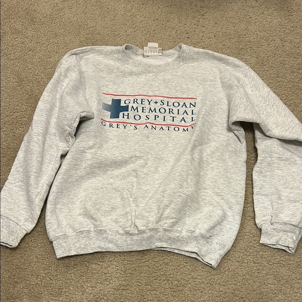 Grey + Sloan Memorial Hospital Gray Sweatshirt (From Grey’s Anatomy)